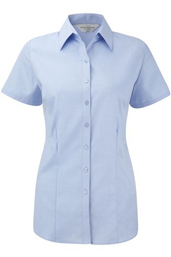 Image produit Ladies’ short sleeve tailored herringbone shirt