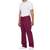 Dickies Medical Pantalon à cordon de serrage à taille standard unisexe wine