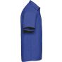 Russell Chemise en Popeline Polyester/Coton classique manches courtes homme bright_royal