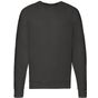fruit of the loom Lightweight Raglan Sweat - black - S