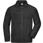 James&Nicholson Full-Zip Fleece black