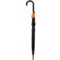 Kimood Parapluie carré black/orange