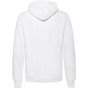 fruit of the loom Classic Hooded Sweat blanc