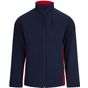 Velilla Blouson softshell bicolore navy/red