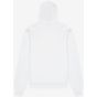 Bella Unisex sponge fleece pullover hoodie white