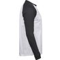 Tee Jays Baseball long sleeve tee white/black
