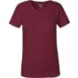 Neutral Ladies Interlock T-Shirt bordeaux