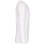 Kariban T-shirt homme manches longues encolure ronde white