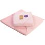 A&R Serviette à capuche pour bébé PRINT-Me® Light pink