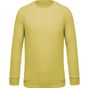 Kariban Sweat-shirt BIO col rond manches raglan homme  lemon_yellow