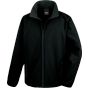 Result Mens Printable Softshell With Recycled Fleece Inner black/black