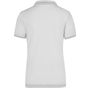 James&Nicholson Ladies' Elastic Polo white/black