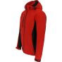 Herock Trystan Softshell Veste red/black
