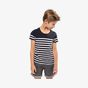 kariban T-shirt marin col rond Bio enfant