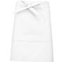 Kariban tablier coton mi-long white