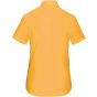 Kariban Chemise popeline polycoton manches courtes entretien facile femme yellow