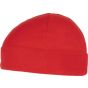 K-up Bonnet recyclé micropolaire avec revers  red