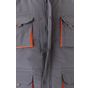 Velilla Gilet matelassé bicolore multipoches grey/orange