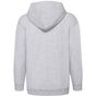 fruit of the loom Kids Classic Hooded Sweat Jacket gris_chine