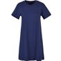 Build Your Brand Ladies Tee Dress light_navy