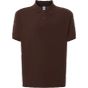 JHK Man regular polo chocolate