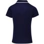 Premier Polo Coolchecker® contrasté pour femme navy/white