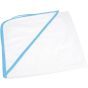 A&R Serviette à capuche Babiezz® Subli-Me White / Light blue