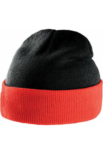 Image produit Bonnet bicolore avec revers