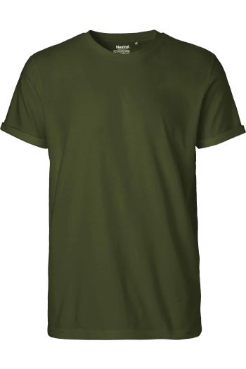 Mens Roll Up Sleeve T-Shirt