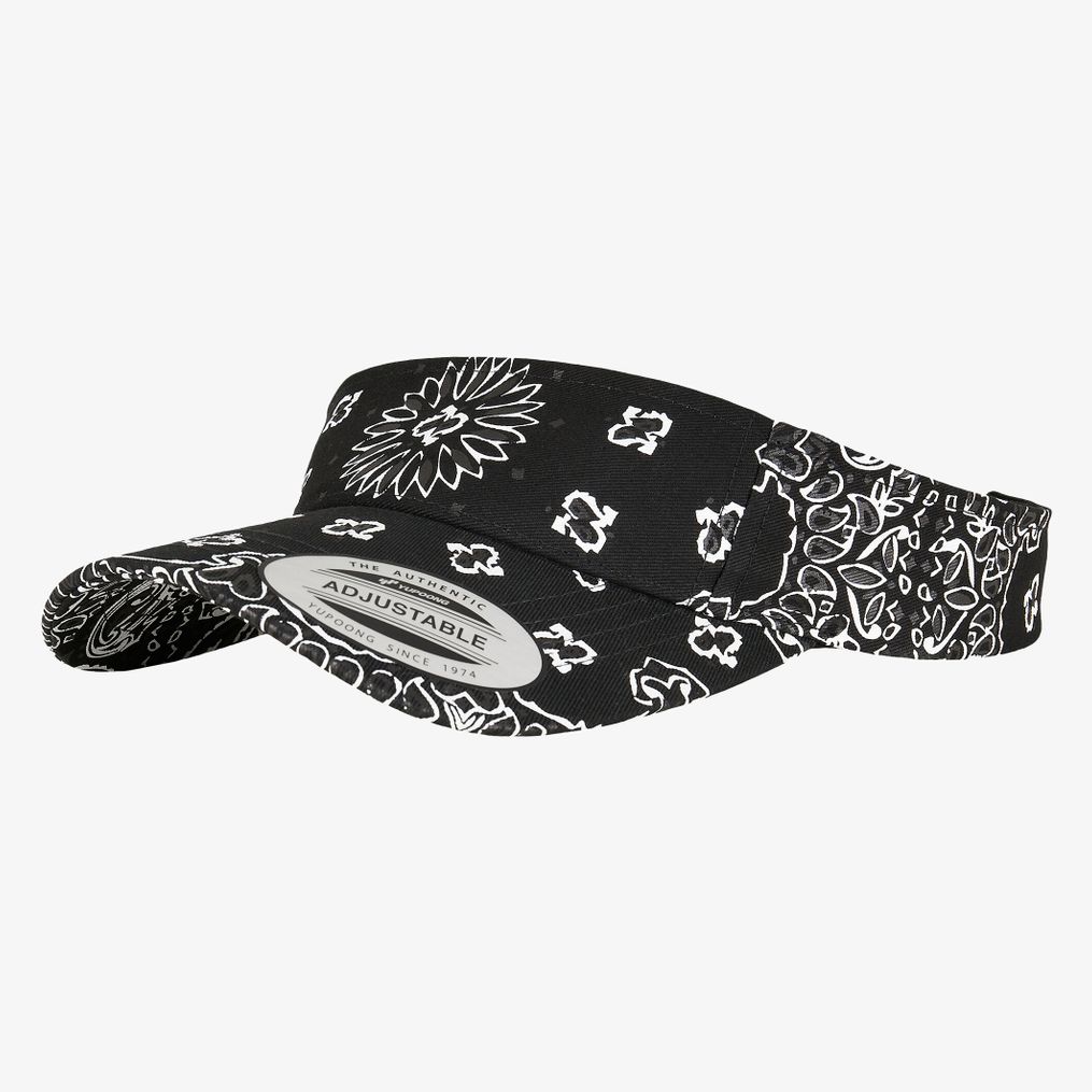 Bandana Print Visor flexfit