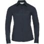 Russell Chemise en Popeline Polyester/Coton classique manches longues femme french navy