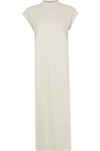 Ladies Long Extended Shoulder Dress