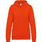 Kariban Sweat-shirt capuche femme  orange