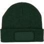 K-up Bonnet recyclé avec patch forest_green