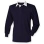 Front Row Men's L/S Classic Rugby Shirt navy