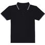 Awdis just polos Stretch tipped polo black/white