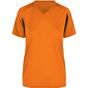 James&Nicholson Ladies' Running-T orange/black