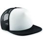 Beechfield Casquette américaine vintage black/white