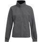 Promodoro Women´s Double Fleece Jacket light_grey/black