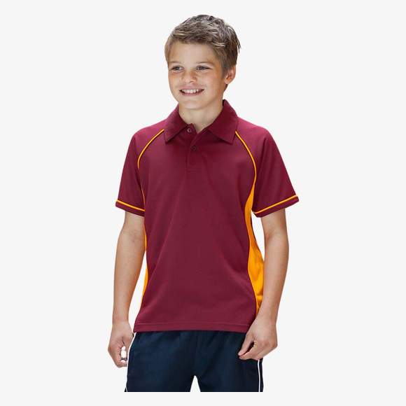 Kids piped performance polo finden-&-hales