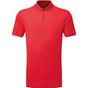 TriDri Polo texturé en tissu recyclé homme  fire_red