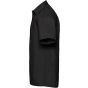 Russell Chemise en Popeline Polyester/Coton classique manches courtes homme black