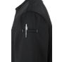 karlowsky Men's Long-Sleeve Chef Jacket Green Generation Sustainable GRS Black