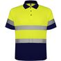 Marine/jaune fluo