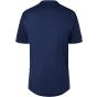 karlowsky Women's Short-Sleeve Performance Work Shirt in sage, Slim Fit Navy