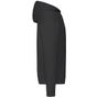 fruit of the loom Classic Hooded Sweat Jacket black