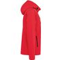 kariban Veste Softshell 3 couches à capuche avec manches amovibles unisexe red