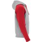 Roly Badet gris_chine/rouge