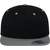 flexfit Classic Snapback 2-Tone Cap black/silver