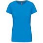 Kariban T-shirt col rond manches courtes femme tropical_blue